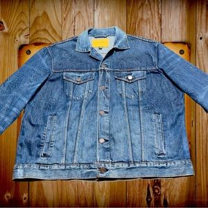 Lucky Brand Los Angeles, Denim Jacket, Trucker, Size XL